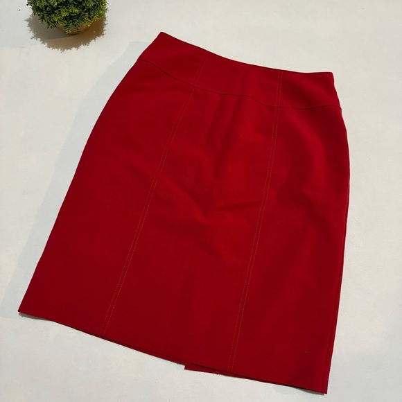Worthington Dresses & Skirts - Worthington Bright Red Christmas Holiday Career Pencil Skirt Women’s Size 6‎
